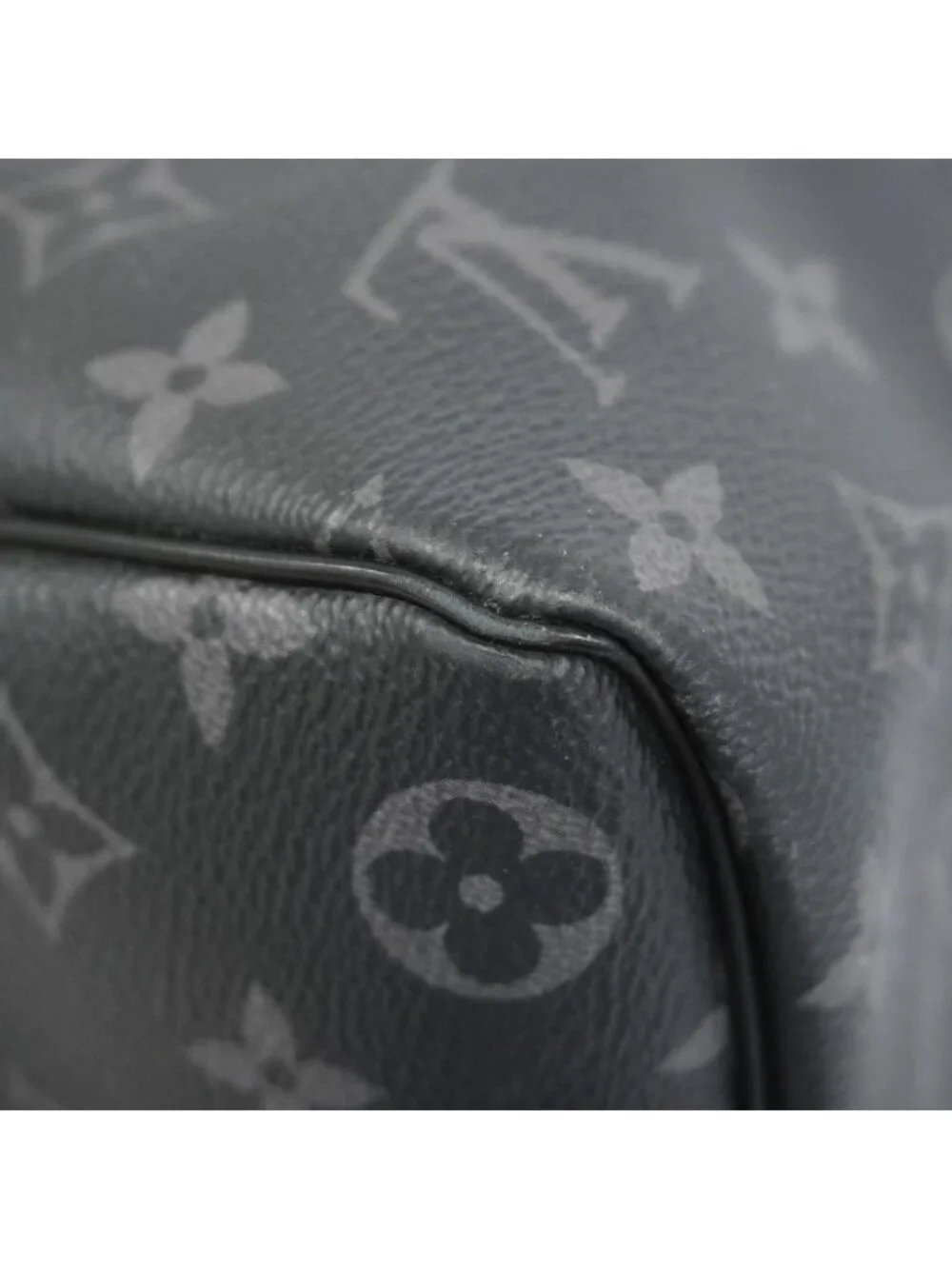 Louis Vuitton Boston Bag Monogram Eclipse Keepall Bandouliere 45 Black
